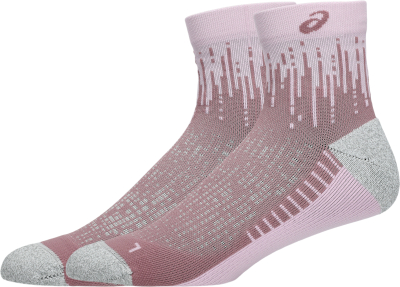 Çorape fëmijësh ASICS Performance Run Sock Quarter, për vrapim, shumëngjyrëshe