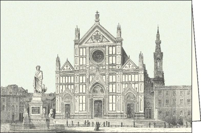 Kartolinë Rossi - Firenze Basilica S. Croce