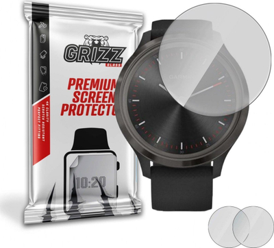 Film mbrojtës mat GrizzGlass për Garmin Vivomove 3, set 2 copë, transparent