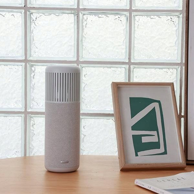 Altoparlant Bluetooth HiFuture Gonik, 40W, me dritë leximi, argjendtë me të bardhë