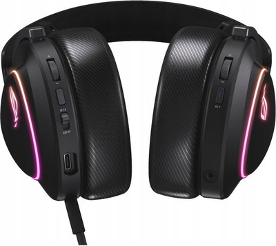 Слушалки Asus ROG Delta II, црни