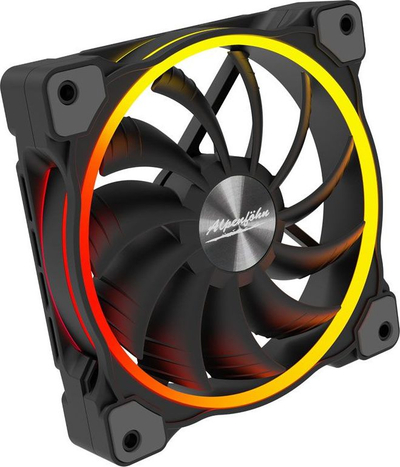 Ventilator PC Alpenföhn Wing Boost 3, 120mm, ARGB, set me 3 copë, i zi