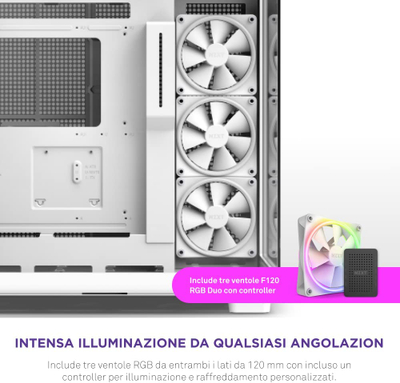 Kasë NZXT H9 Elite - E bardhë