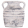 Vazo dekorative HomeMarkt VERMO HM4398, terrakote, 21x22cm, gri e çelët