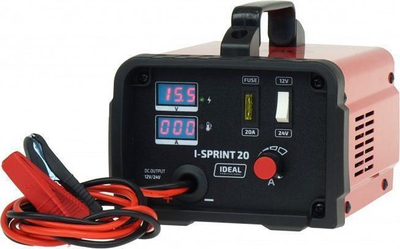 Karikues baterie Ideal Sprint 20, 20A, 12V 24V, i kuq