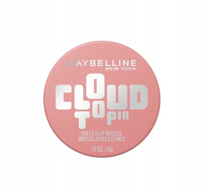 Blush për faqe dhe buzë Maybelline Cloudtopia, 5g, Dreamy Dawn, rozë