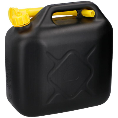 Kanaçe karburanti Dunlop 06877, 10L, 32 x 32 x 13 cm, e zezë