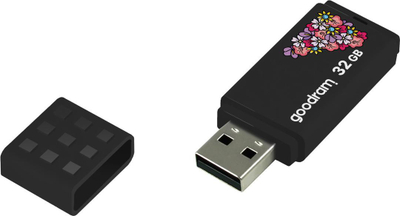USB Goodram UME2 Spring, 32GB, USB 2.0, e zezë