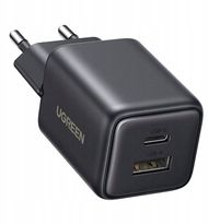Karikues muri Ugreen X514, GaN, 20W, 1x USB 1x USB C, i zi