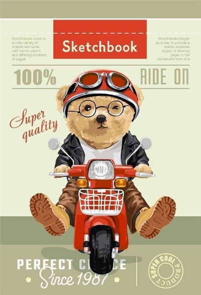 Bllok vizatimi Fresh Sketchbook TW Fresh, 148x105mm, 36 fletë 100g, me kapak