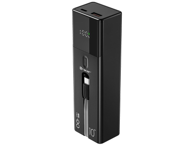 Powerbank Tracer Quant, 10000mAh, 100W PD QC, i zi