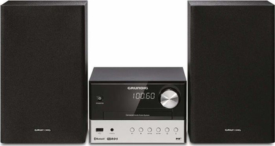 Mikrosistem audio Grundig CMS 3000 BT DAB+, 30W, Bluetooth, ngjyrë zi me argjend