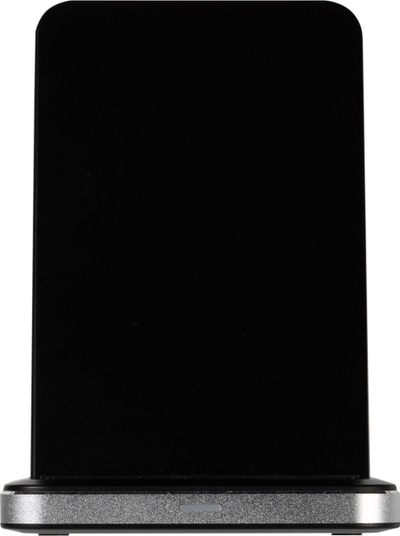 Karikues wireless Vivanco 61340, standard Qi, me bazë stand, i zi