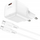 Karikues rrjeti Acefast A77 Mini, 30W PD GaN, me kabllo USB C, i bardhë