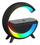Llambë tavoline Activejet AJE-SOLO, LED RGB me muzikë Bluetooth, e zezë