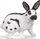 Figurë lodër PAPO Farmyard Friends English Spot Papillon Rabbit, PVC, për kalamaj 3+