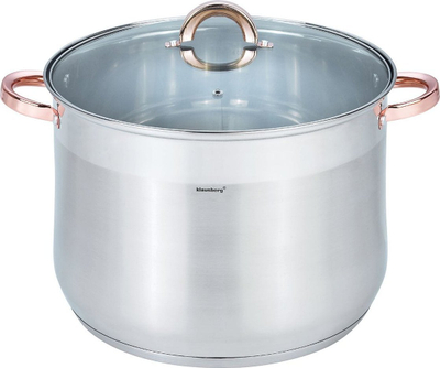 Tengah çeliku Klausberg KB-7797, 18.7L, Ø32cm, me kapak