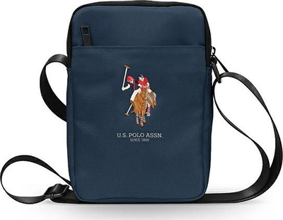 Çantë krahu U.S. Polo ASSN, 8'', e kaltër