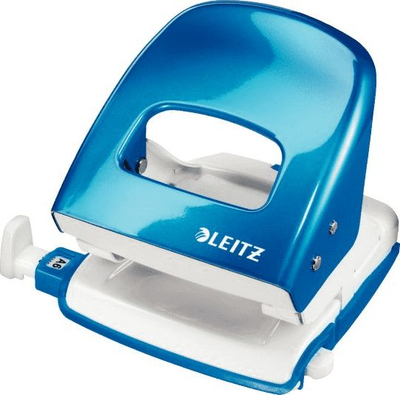 Grusht letre Leitz WOW 5008, metal, 30 fletë, blu metalik