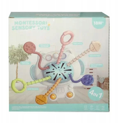 Lodër zhvillimi Dexterity Toy for Toddler 7774, për kalamaj mbi 15 muaj, shumëngjyrëshe