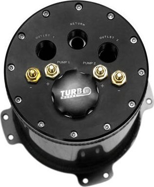 Rezervuar karburanti TurboWorks Swirl Pot 2.8L, 2 pompa, tip 1, i zi