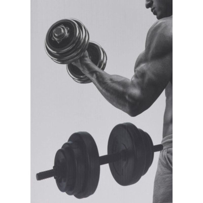 Set peshash XQ Max Dumbbell, 10 kg, rregullueshme, i zi