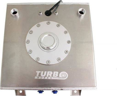 Rezervuar karburanti TurboWorks 40L, alumin, me sensor niveli
