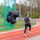 Падобран со отпор за трчање VirtuFit Pro Speed, 145 x 145 cm, со појас за половина, црн