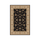 Tapet oriental Ayyildiz Heatset 210, poliester, me lule dekorative, i zi
