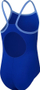Kostum noti për goca Speedo Plastisol Thinstrap Muscleback, EnduraFlex, që s’e ha klori, blu koral