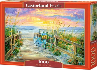 Puzzle Castorland Morning Ride, 1000 copë, 68 x 47 cm, shumëngjyrëshe