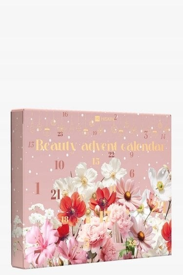 Адвентски календар HiSkin Beauty, козметички сет, 24 парчиња