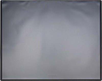 Mbulesë tavoline Q-Connect KF26798, 63x50cm, plastikë transparente, e zezë