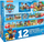 Lojë enigmë Spin Master Paw Patrol Puzzle, 12në1