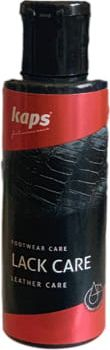 Xhel për këpucë Kaps Lack Care, për lëkurë, 100 ml, i zi