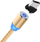 Kabllo karikimi ECOBOX X-Cable J-009, USB 3in1 magnetik 360°, Lightning Micro USB Type-C, ngjyrë gold