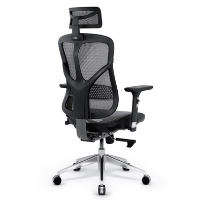 Karrige ergonomike Diablo V-Basic, rrjetë V-Mesh, e zezë gri