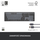Tastierë wireless Logitech MX Mechanical Wireless, US, grafit
