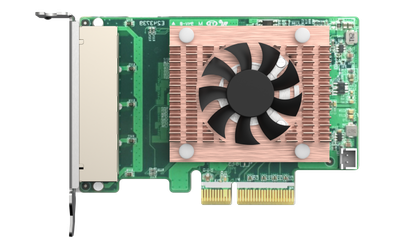 Kartë rrjeti QNAP QXG-2G4T-I225, PCIe, 2x 2.5GbE