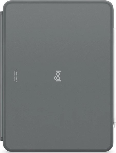 Tastierë për tablet Logitech Combo Touch, 10.9", e hirtë