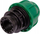 Connector tubi PE Toya FLO, 25mm, 1/2" F, jeshile e zezë