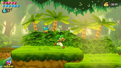 Lojë PS4 Sega Wonder Boy Asha in Monster World, aventurë arcade, singleplayer