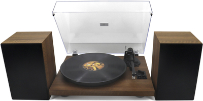 Pikap Soundmaster EliteLine PL711BR, altoparlantë të integruar, manual, kafe