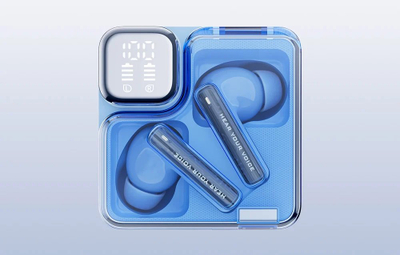 Kufje TWS QCY MeloBuds Neo T31, 10 mm, deri 24 orë bateri, blu