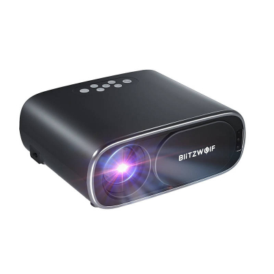Projektor BlitzWolf BW-V4, LED, 1080p, Wi-Fi Bluetooth, i zi