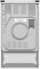 Shporet Gorenje GG5A14WJ, 50cm, furre me gaz 70L, i bardhë