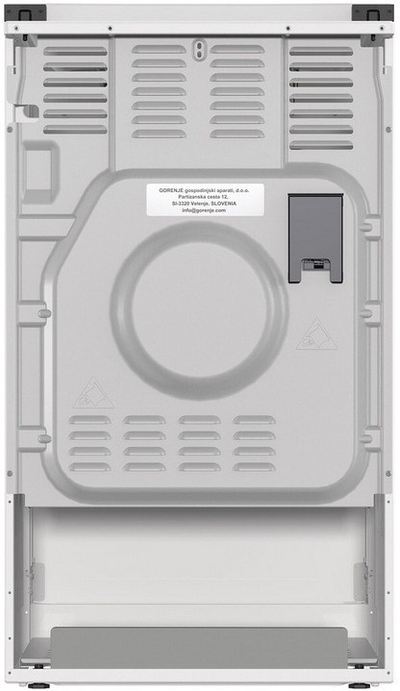 Shporet Gorenje GG5A14WJ, 50cm, furre me gaz 70L, i bardhë
