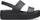 Sandale për gra Crocs Brooklyn Low Wedge W 206453, me platformë, të zeza