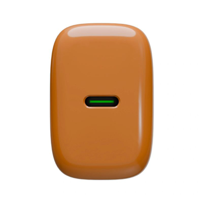 Karikues muri Puro Pro Lite, USB-C, 30W, portokalli