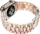 Rrip metalik për Apple Watch, 38/40/41 mm, çelik inox, rozë gold